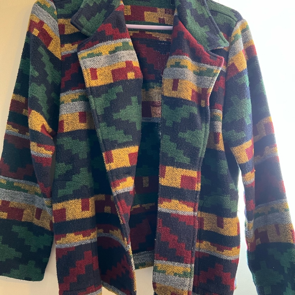 Patterned Blazer - image 1